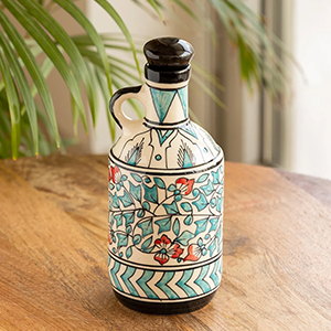 Nordic Ribbed Ceramic Vase...